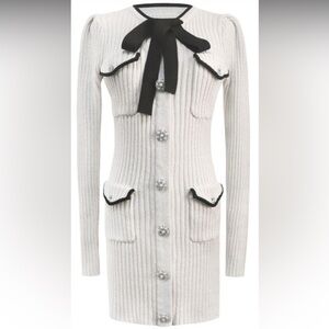 Self portrait dress brand new with tags!! Size large but fits medium as well